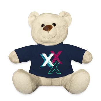 X Buchstabe - Teddy - French Navy - Vorne
