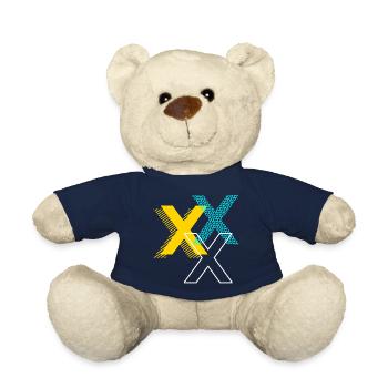 X Buchstabe - Teddy - French Navy - Vorne