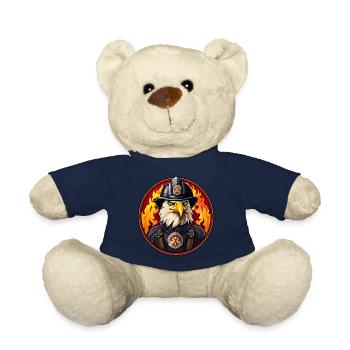 Adler Fire Brigade - Teddy Bear - french navy - Front