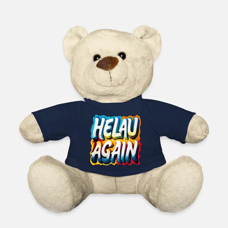 Helau Again Karneval Fasching - Teddy - French Navy