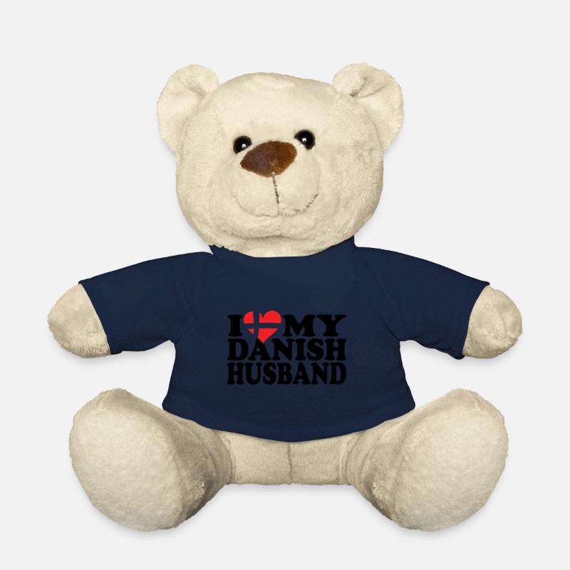 I Love my Danish Husband - Teddy - French Navy