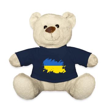Drapeau ukrainien Caches de couleur Kazantip Kiev - Nounours - bleu marine - Devant