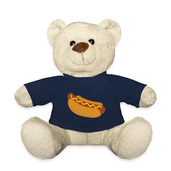 Hot dog - Teddy Bear - french navy - Front