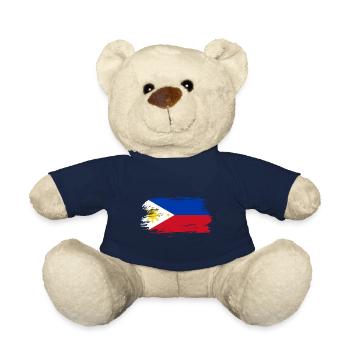 Drapeau philippin - Nounours - bleu marine - Devant