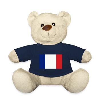 France - Teddy Bear - french navy - Front