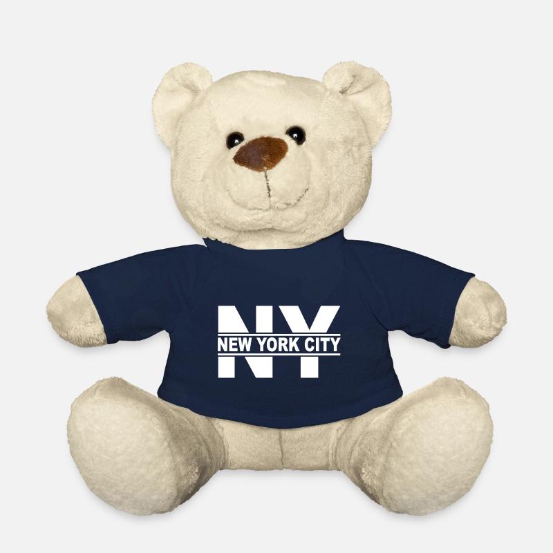 New York - Nounours - bleu marine