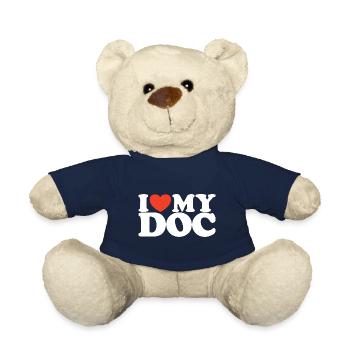 I love My doc Herz Shirt - Teddy - French Navy - Vorne