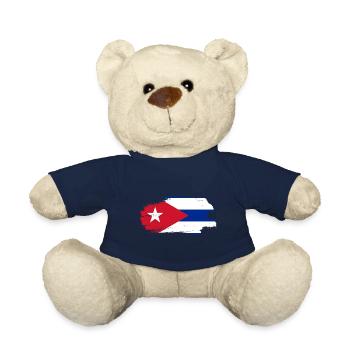 Kuba Flagge Karibik Urlaub Cuba Reise Havanna - Teddy - French Navy - Vorne
