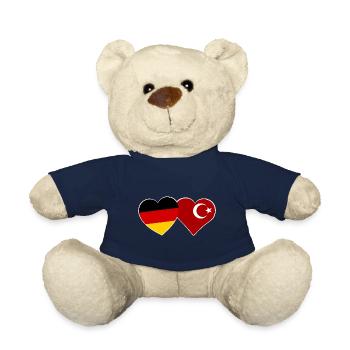 Partenaires Turquie et Allemagne - Nounours - bleu marine - Devant
