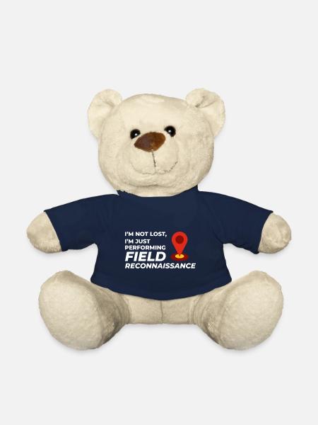 Feldaufklärung GIS Vermessungsingenieur Kartierung Humor - Teddy - French Navy