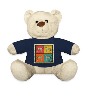 Dalmatian dogs - Teddy Bear - french navy - Front