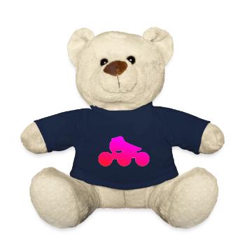 Speedskating Pink - Teddy - French Navy - Vorne