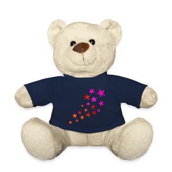 shooting star - Teddy Bear - french navy - Front