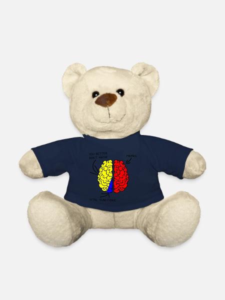 Cerveau - Cerveau - Mèmes - Nounours - bleu marine