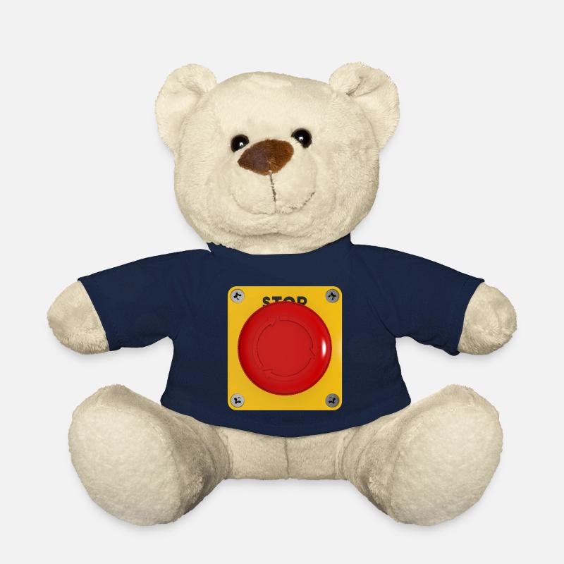 Stop - Teddy Bear - french navy