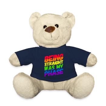 Homosexuality LGBT CSD Gay Pride - Teddy Bear - french navy - Front