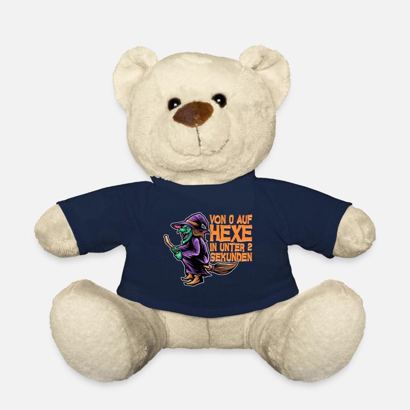 Halloween Hexe Hexen Party Spruch. - Teddy - French Navy