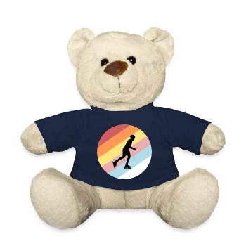 Inline skating - Teddy Bear - french navy - Front