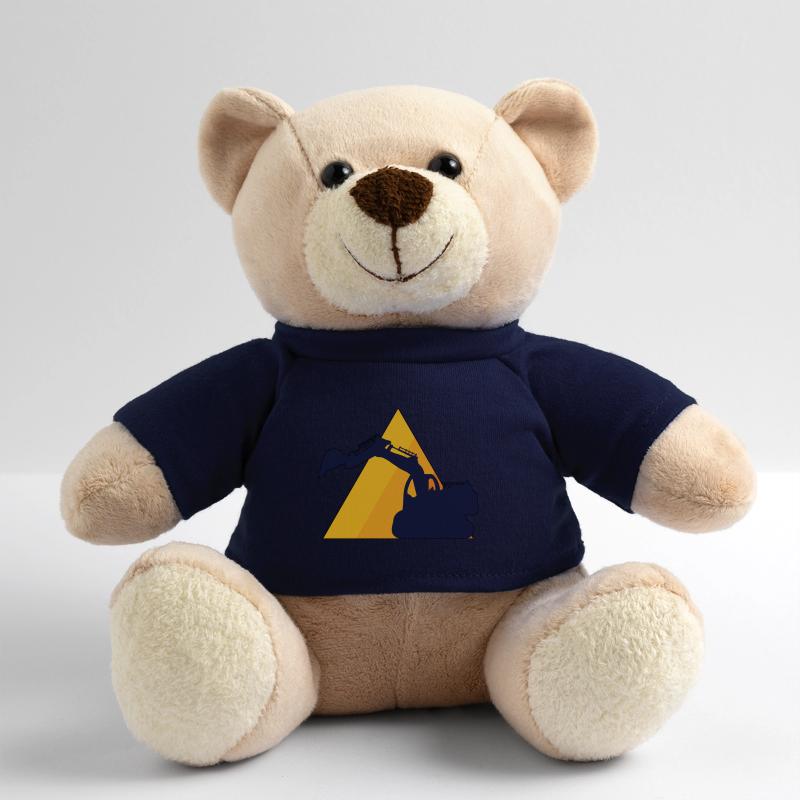 Bagger Geschenk Geschenkidee Teddy