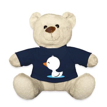 duck - Teddy Bear - french navy - Front