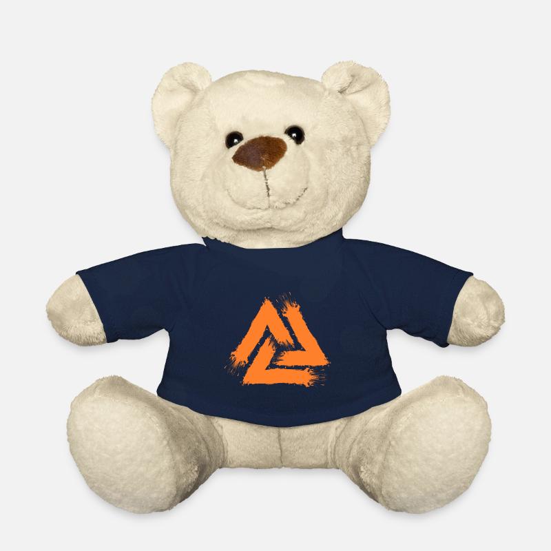 Valknut Symbol - Teddy - French Navy