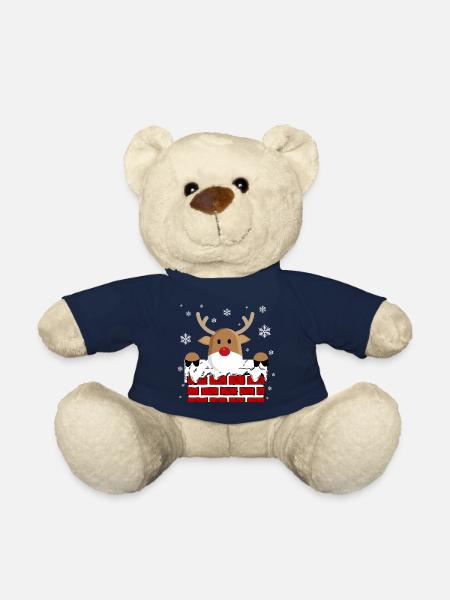 Rudolph im Kamin - Teddy - French Navy