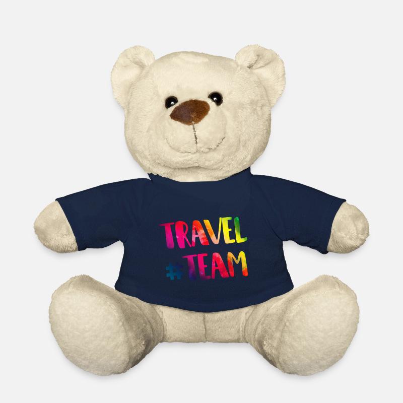 Reisen Travel Team Herz - Teddy - French Navy