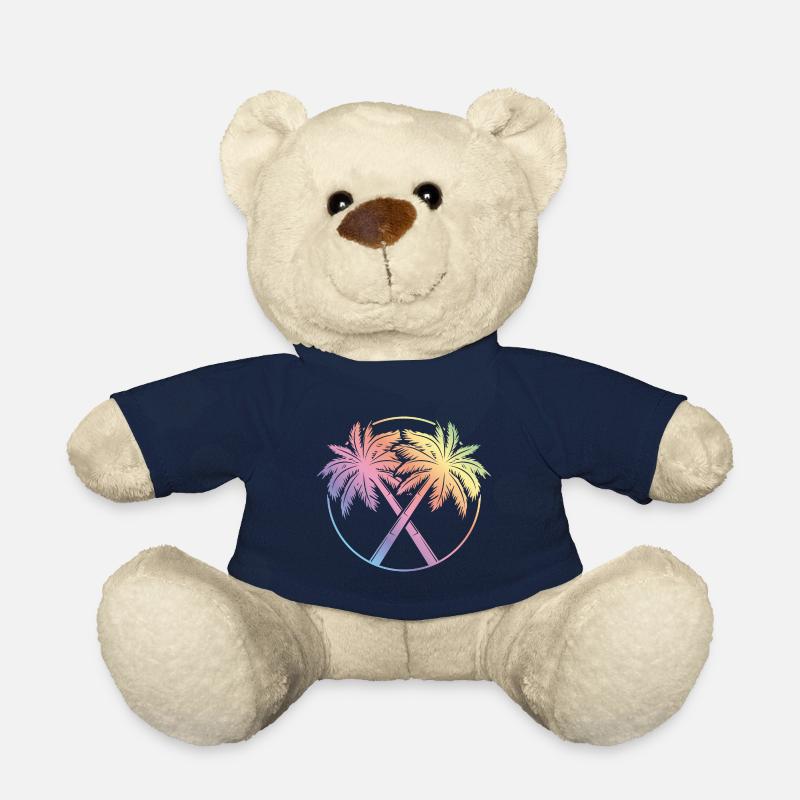 palme kreis bunt - Teddy - French Navy