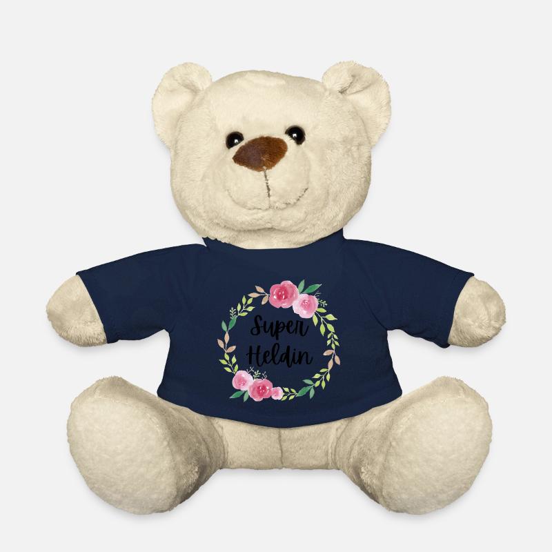 Super Heldin Muttertag Frauenpower Feminismus Frau - Teddy - French Navy
