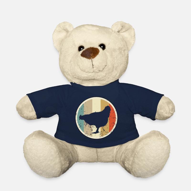 Huhn Hühner Henne - Teddy - French Navy