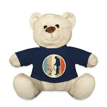 Schatzsucher mit Metalldetektor Sondengänger - Teddy - French Navy - Vorne