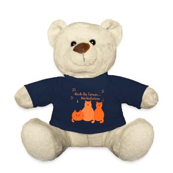 Hoch die Tatzen...Kürbiskatzen - Teddy - French Navy - Vorne