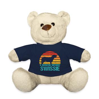 Grand Bouvier Bernois Suisse Vintage - Nounours - bleu marine - Devant