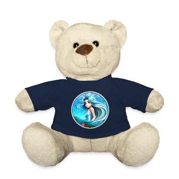 Meerjungsfrau Wasserweib Nixe - Teddy - French Navy - Vorne