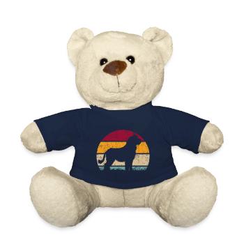 Komondor Ungarischer Vintage Retro - Teddy - French Navy - Vorne