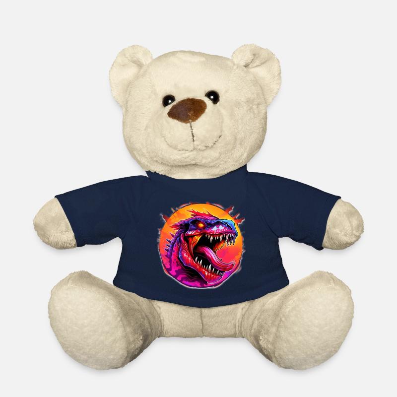 Dino T-Rex Design Comic - Teddy - French Navy