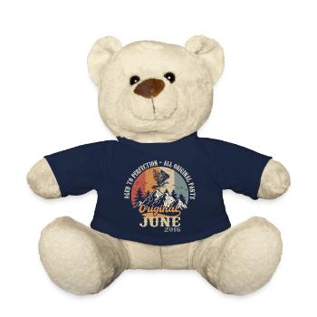 June 2016 Original - Aged To Perfection 2016 June - Teddy Bear - french navy - Front
