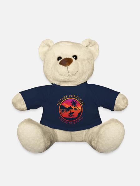 Nazare Portugal aime surfer - Nounours - bleu marine