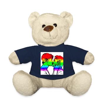 Embrasser les hommes - Nounours - bleu marine - Devant