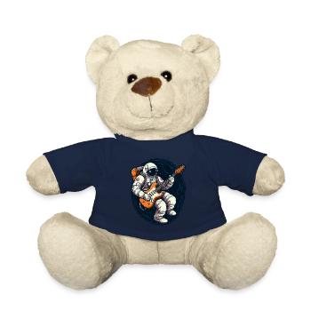 Astronaut mit Gitarre Weltraum Gitarrist - Teddy - French Navy - Vorne