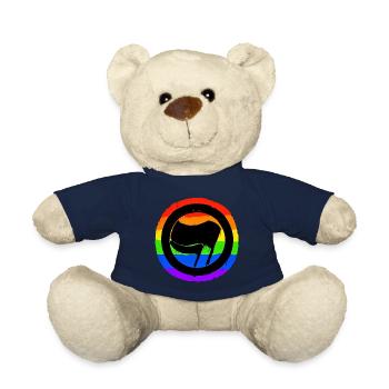 Coloré contre la droite - Nounours - bleu marine - Devant
