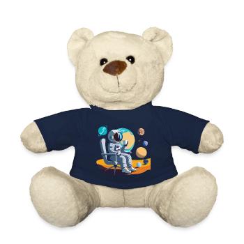 Interstellar Coffee Break - Teddy Bear - french navy - Front