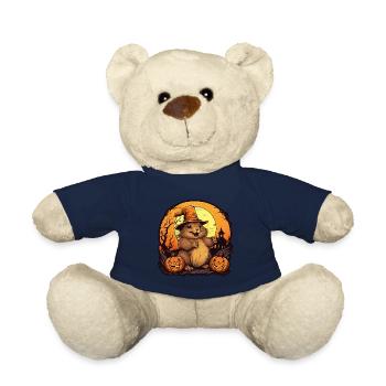 Halloween Capibara - Teddy Bear - french navy - Front
