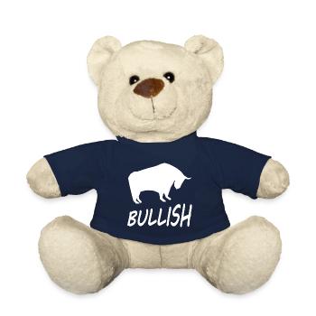 Stocks and money - Teddy Bear - french navy - Front
