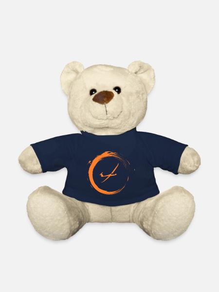 Gliding - Teddy Bear - french navy
