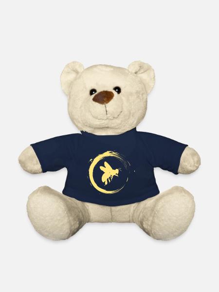 abeille - Nounours - bleu marine