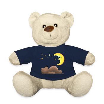 süßer Teddybär - Bär - Teddy - French Navy - Vorne