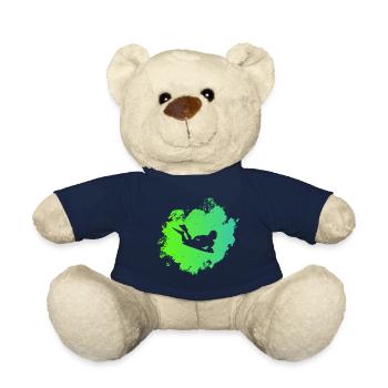 Bodyboarder - Teddy Bear - french navy - Front