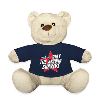 Only The Strong Survive - Teddy Bear - french navy - Front