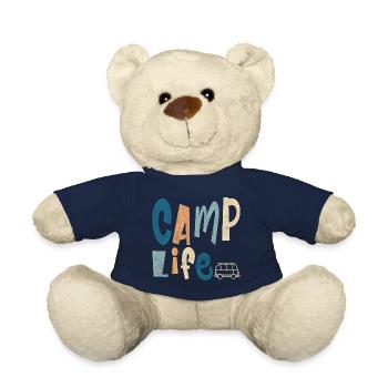 Camp Life - Teddy Bear - french navy - Front